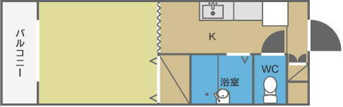 ブランルージュ間取り図